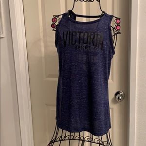 Victoria Sport blue athletic tank top size XS